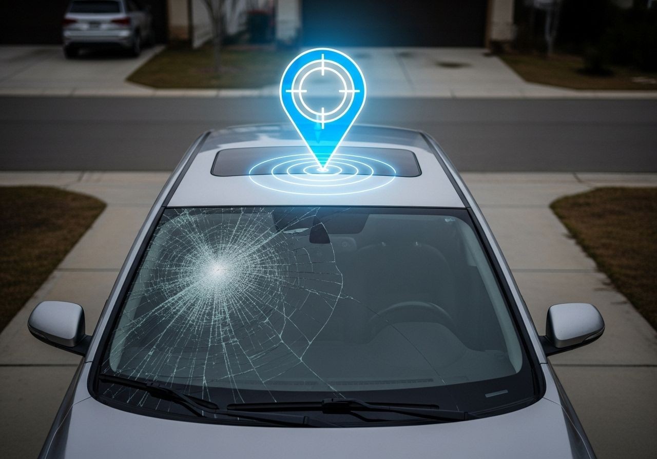 We Find Driver's with Cracked Auto Glass